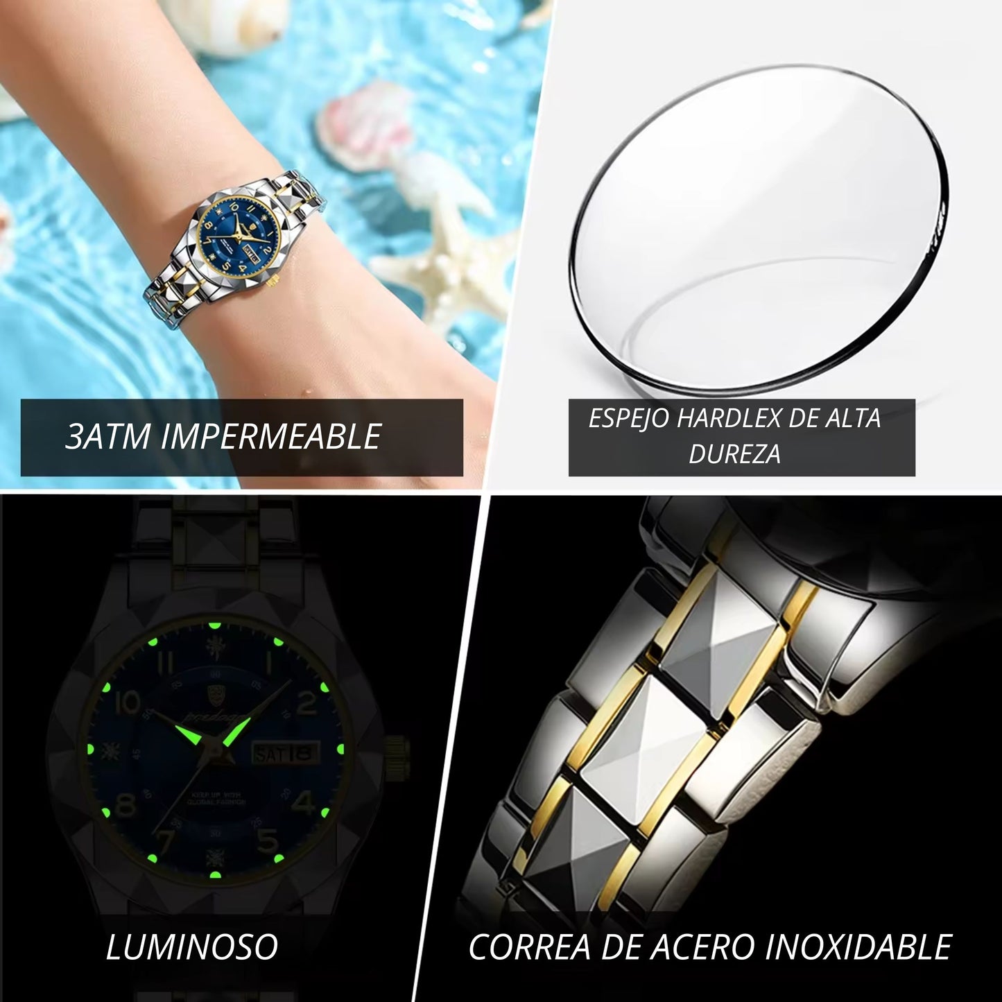 Reloj para Mujer POEDAGAR LUMINOUS