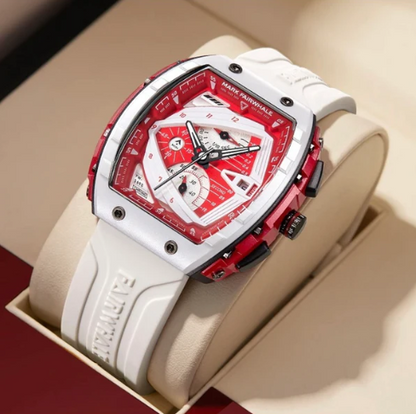 Reloj Cuarzo MARK FAIRWHALE SPORTS TRIANGLE Blanco Rojo
