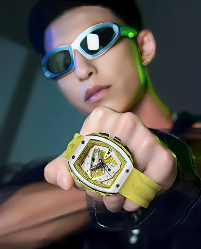 Reloj Cuarzo MARK FAIRWHALE SPORTS TRIANGLE Amarillo