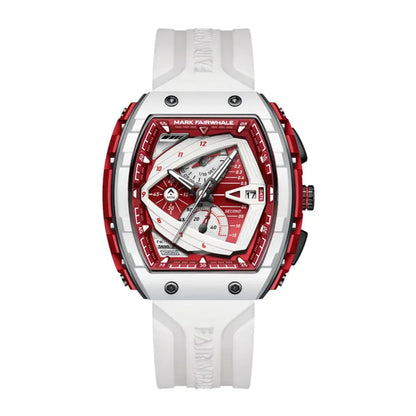 Reloj Cuarzo MARK FAIRWHALE SPORTS TRIANGLE Blanco Rojo