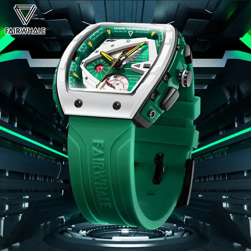 Reloj Cuarzo MARK FAIRWHALE SPORTS TRIANGLE Verde