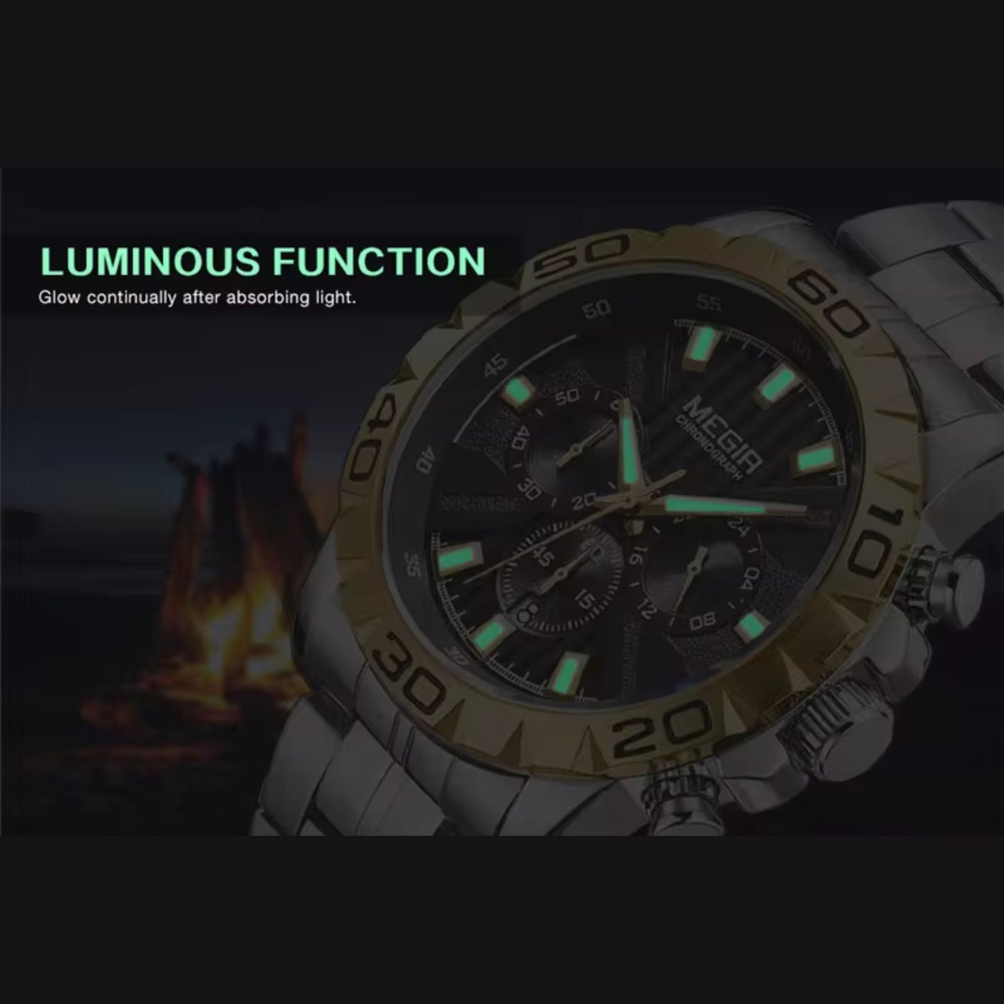Reloj para Hombre, MEGIR DAYTONA