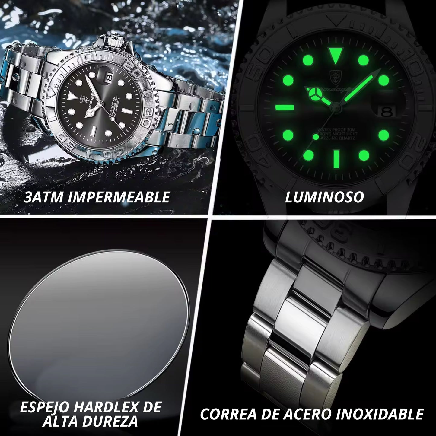 Reloj para Hombre POEDAGAR OYSTER