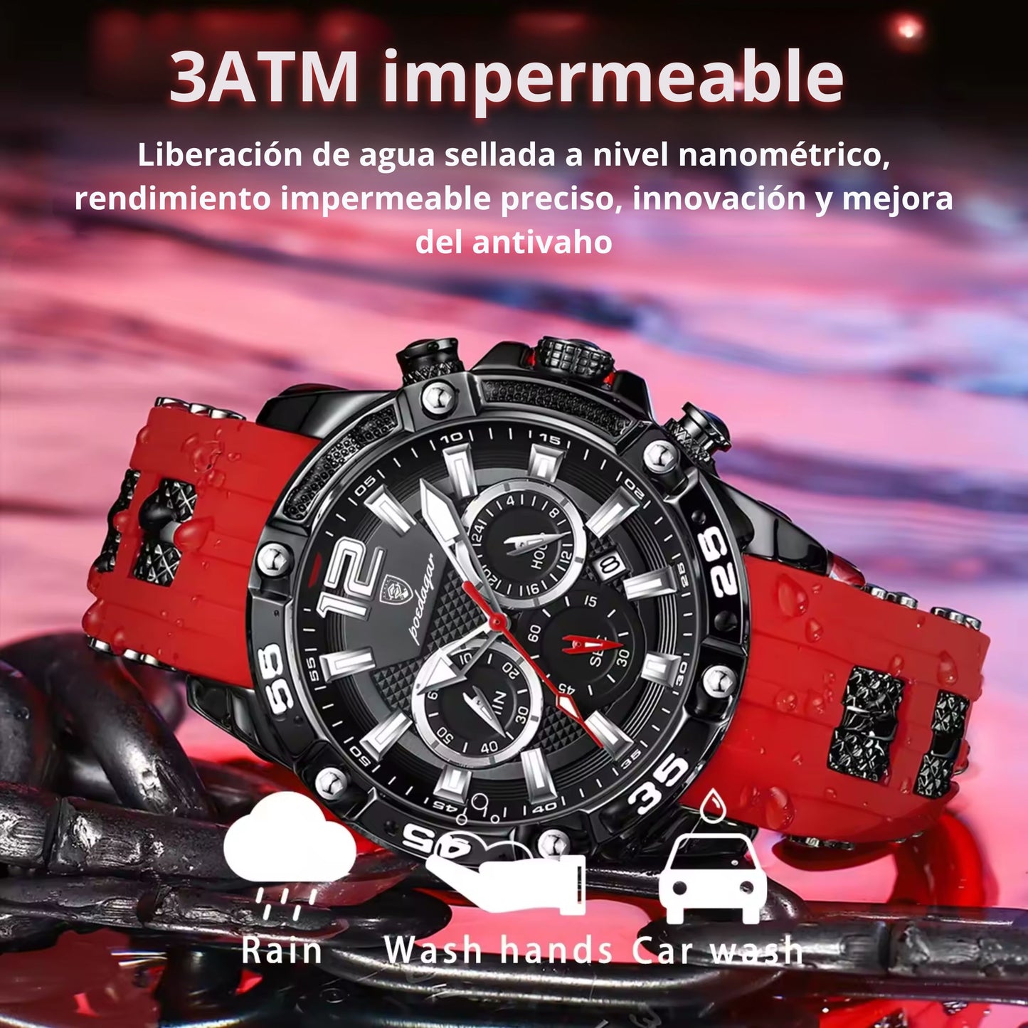 Reloj para Hombre POEDAGAR SPORTS STYLE
