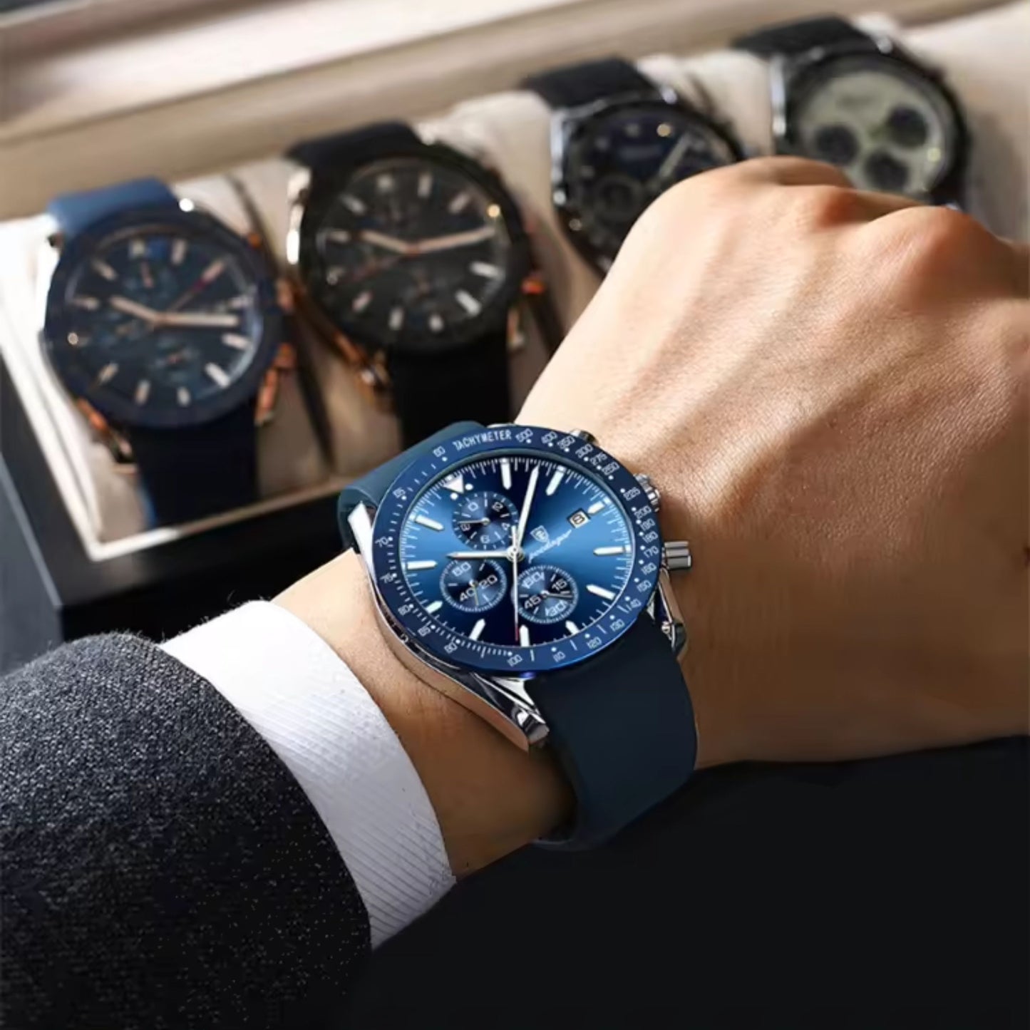 Reloj para Hombre POEDAGAR SILICON SPORT