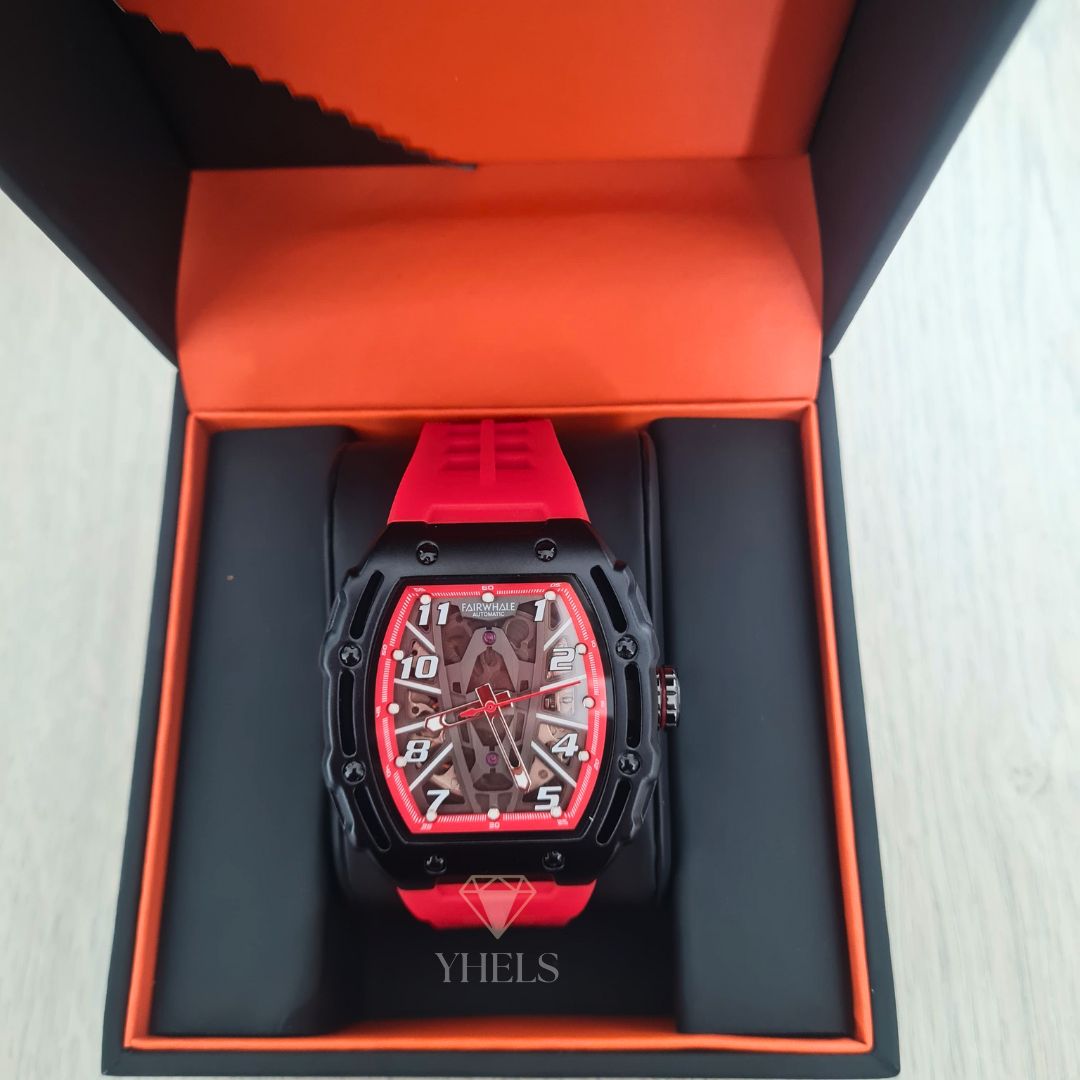 Reloj Automático MARK FAIRWHALE RADIANCE - Rojo