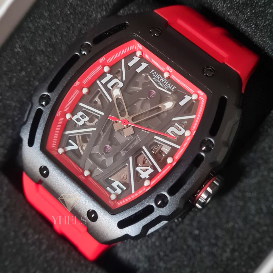 Reloj Automático MARK FAIRWHALE RADIANCE - Rojo