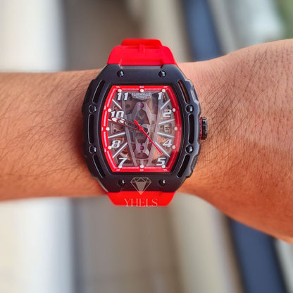 Reloj Automático MARK FAIRWHALE RADIANCE - Rojo