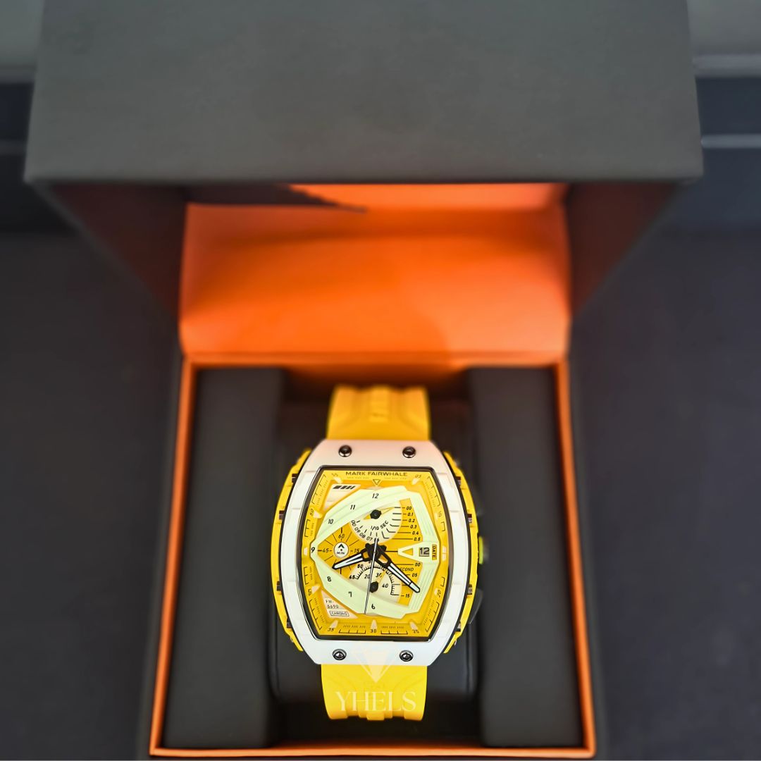Reloj Cuarzo MARK FAIRWHALE SPORTS TRIANGLE Amarillo