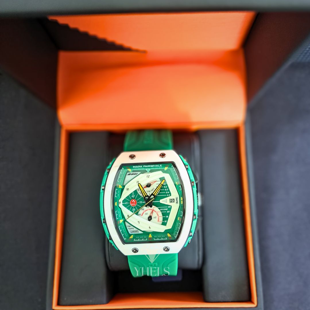 Reloj Cuarzo MARK FAIRWHALE SPORTS TRIANGLE Verde