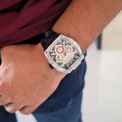 Reloj Cuarzo MEGIR INTREPID SPORT Negro Plata
